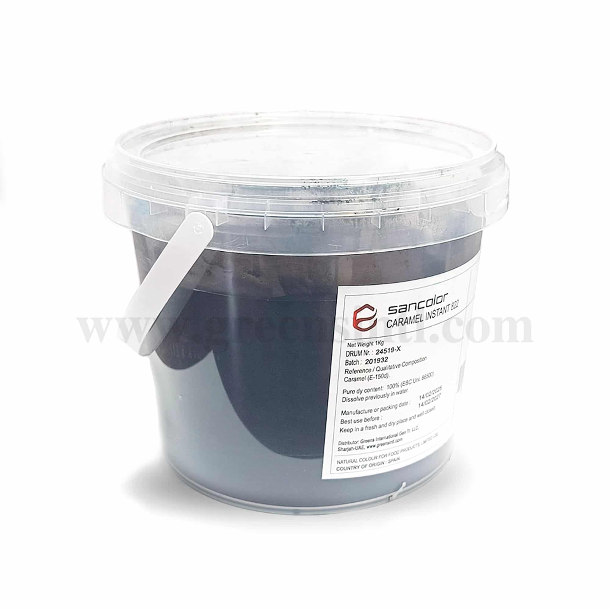 SANCOLOR Natural Food Colour Powder Caramel Instant 1 Kg