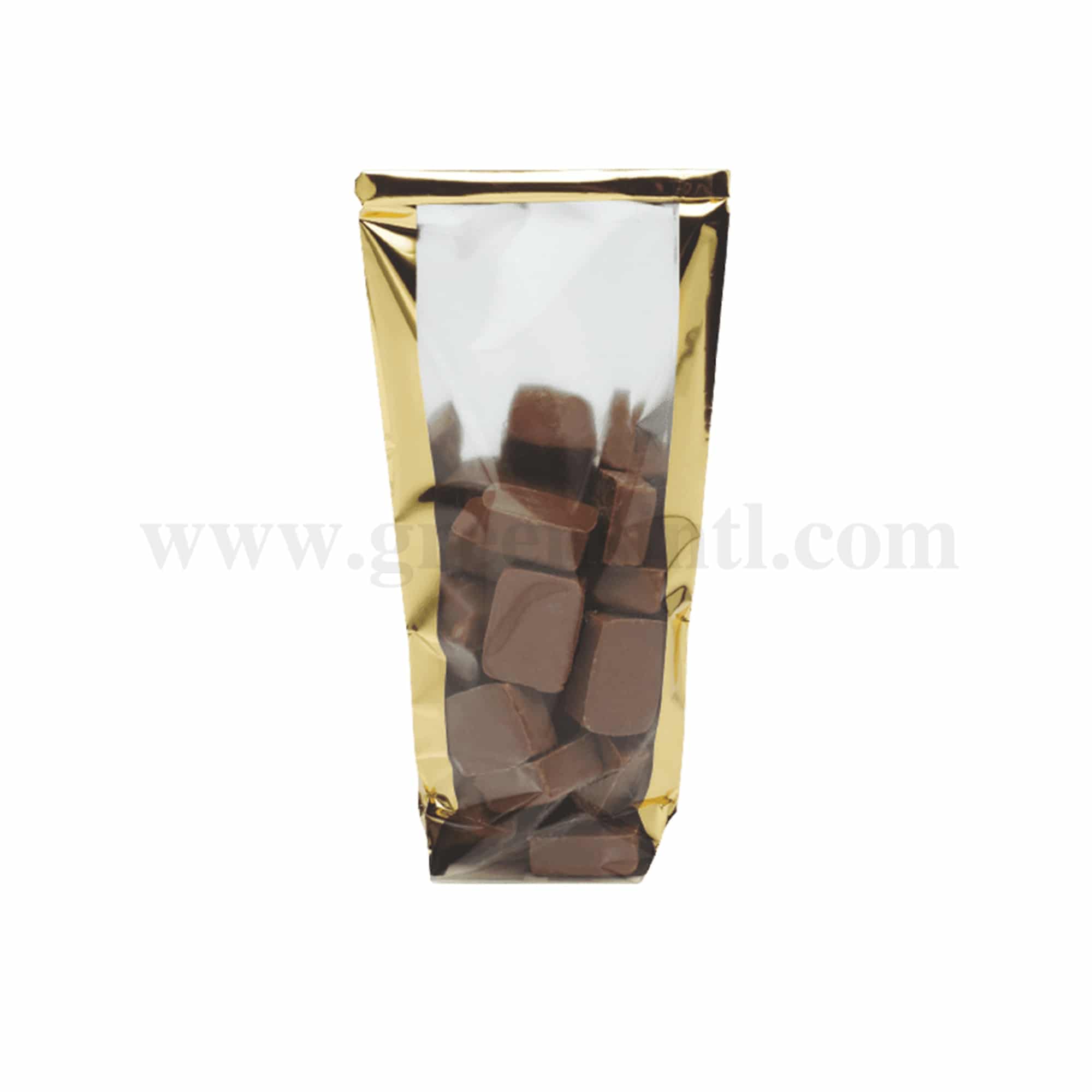 GREENS CHOICE Cellophane Bag Lingot Gold 100x220mm-100 Pcs