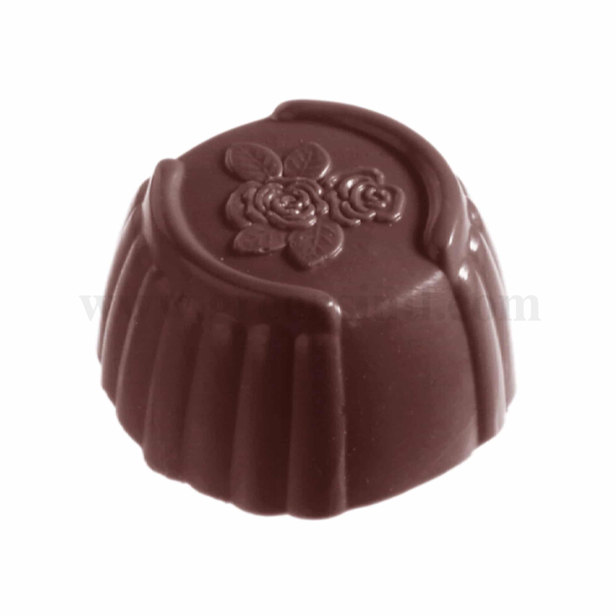 CHOCOLATE WORLD Chocolate Mould Rose 32 x 30 x h 18 mm