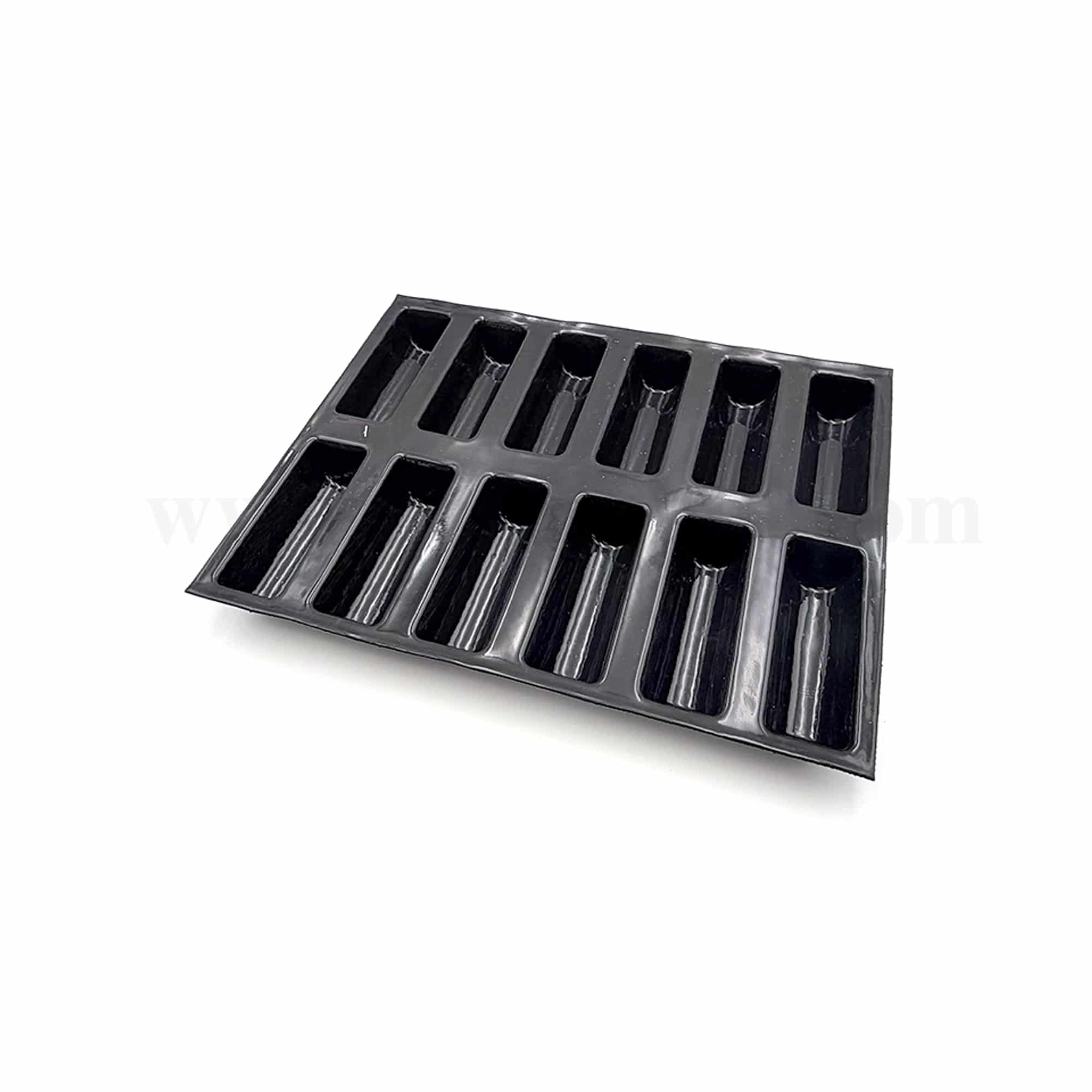 DEMARLE Flexipan Origine Mini Eclairs 70 x 30 mmm - 48 Ind - 15 ml ( for 600 x 400 mm Tray)