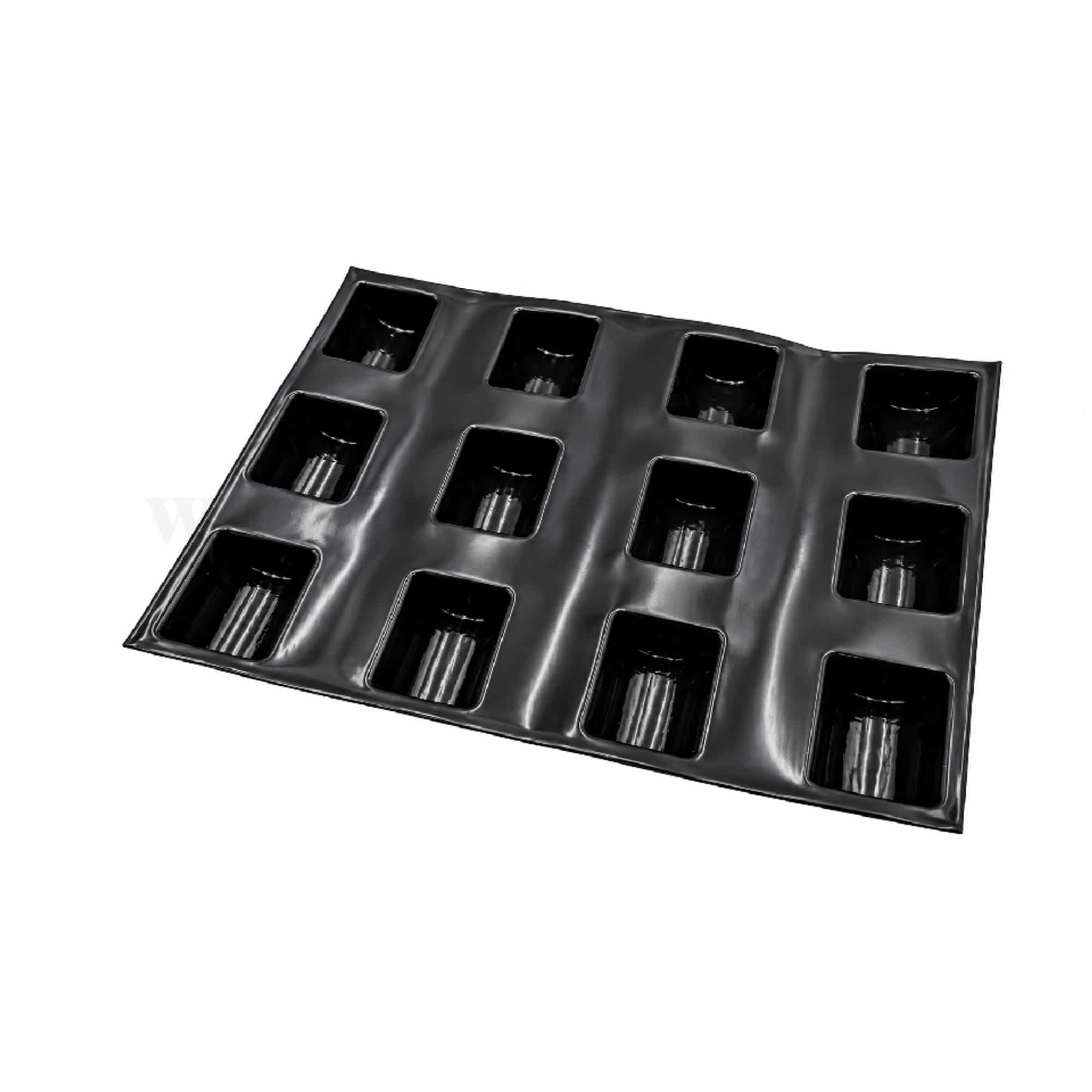 DEMARLE Flexipan Mini Logs 65 x 50.5 x h 36 mm-12 Ind-( for 400 x 300 mm Tray)