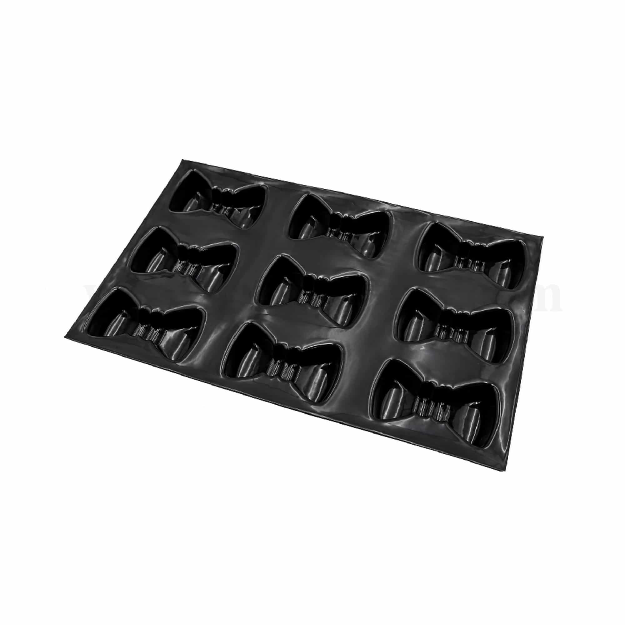 DEMARLE Flexipan Origine Bow Tie 55x98 mm - 9 Ind - 85 ml ( for 400 x 300 mm Tray)