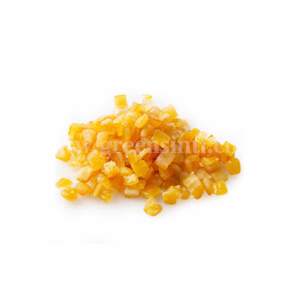 BROVER Candied Orange Peel Dices 6x6mm 10 Kg