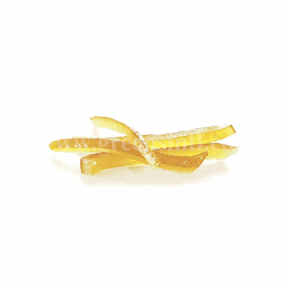 BROVER Candied Lemon Strips 6x60mm 10 Kg