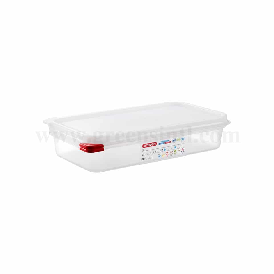 ARAVEN Airtight Food Container GN 1/3 325x176x65mm-2.5 L