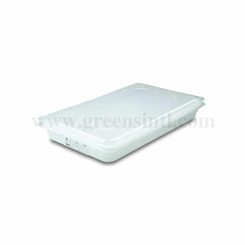 ARAVEN GN 1/1 Storage Container  with Lid 530 x 325 x h 65mm-9L