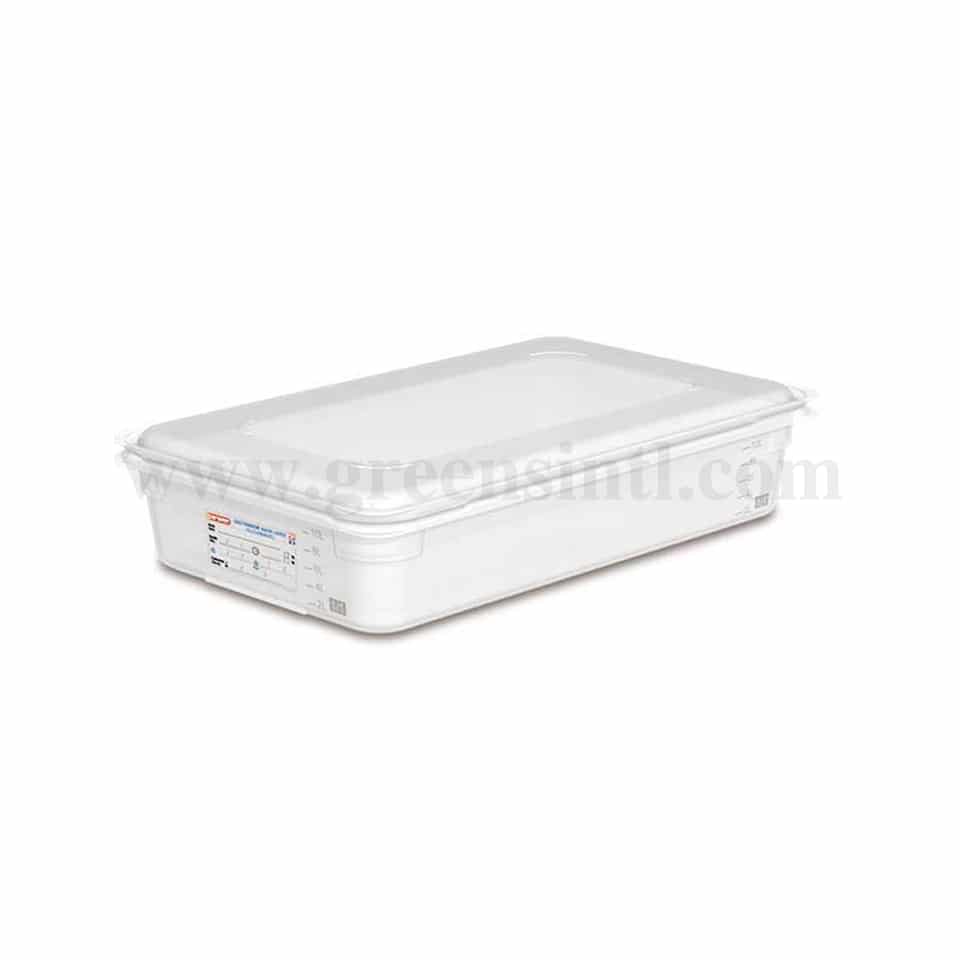 ARAVEN Storage Container with Lid GN 1/1 530x325xh100mm-13L