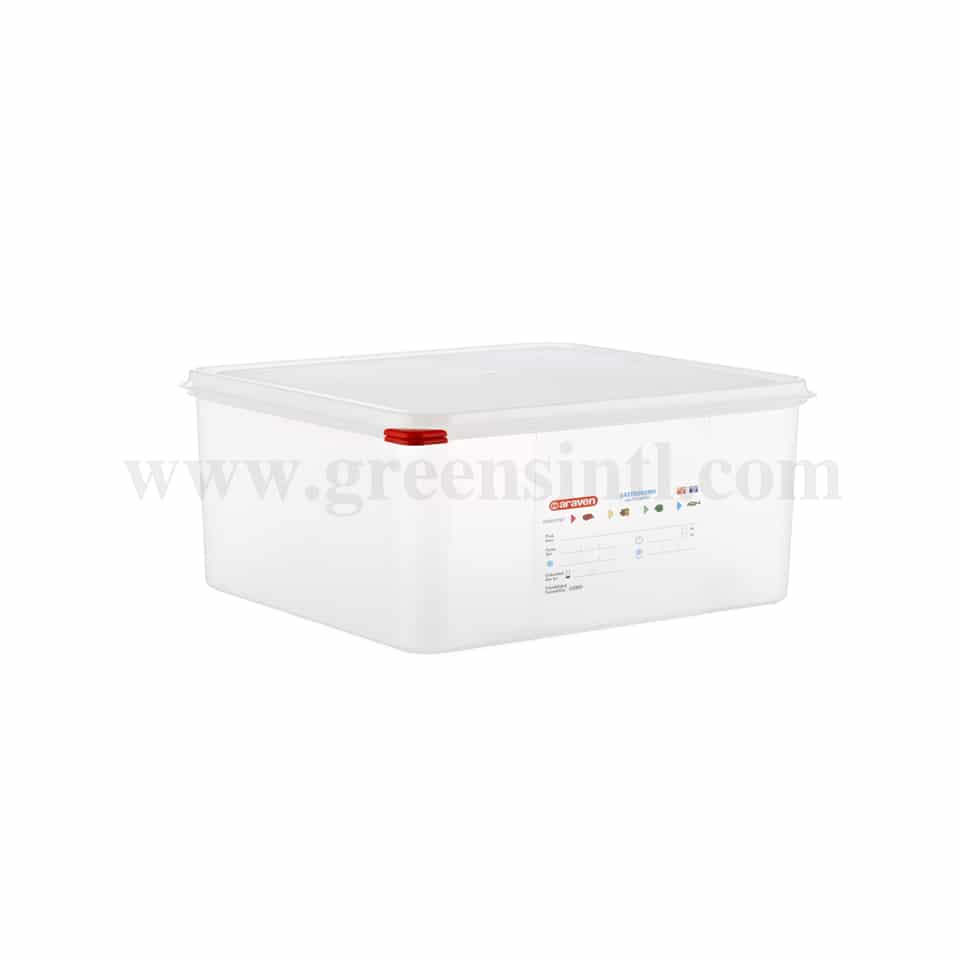 ARAVEN Airtight Food Containers with Lid  GN 2/3 354x325x150 mm -14 L
