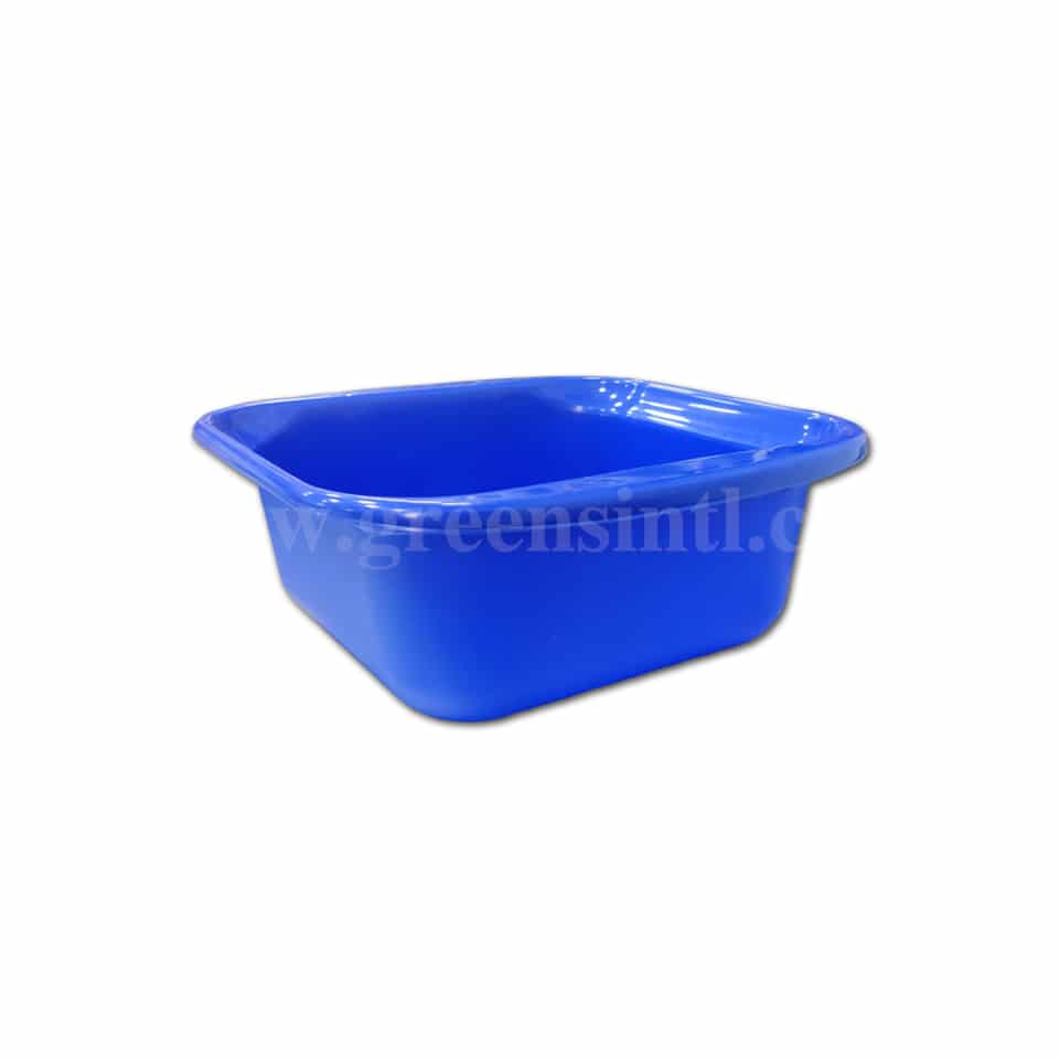ARAVEN Rectangle Washing Bowl -Blue 12 L