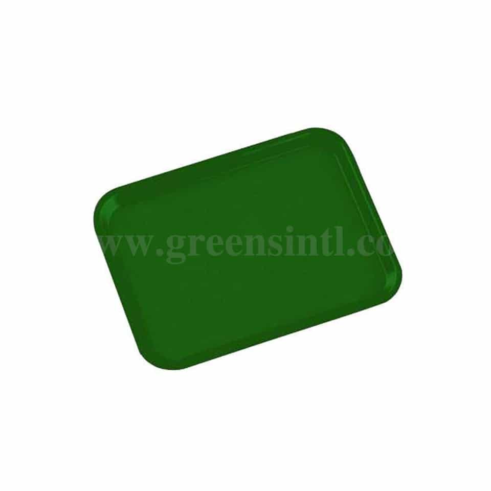 ARAVEN Fast Food Tray Green Medium 416x305xh22 mm