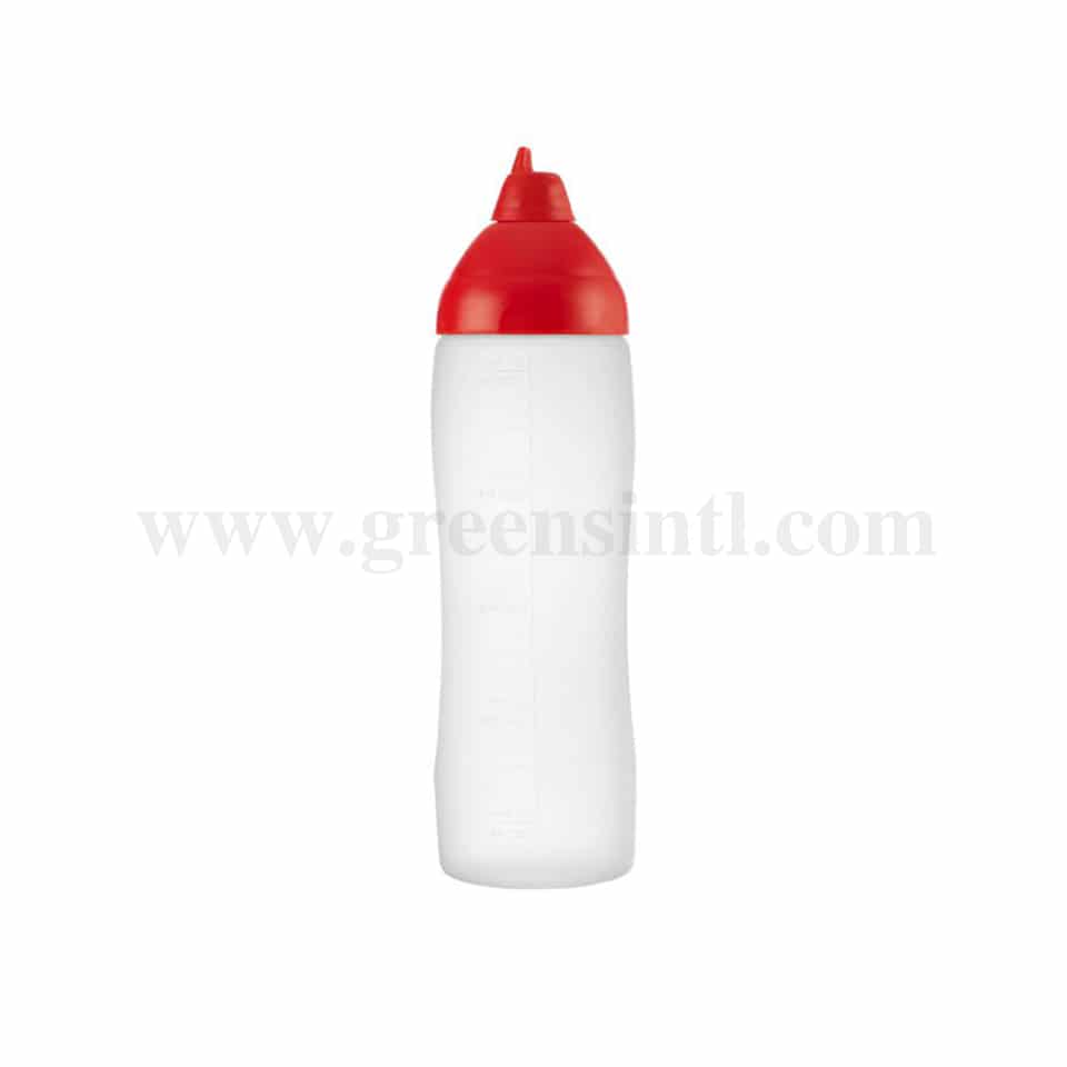 ARAVEN Non Drip Sauce Dispenser Red D70xh193 mm-35cl