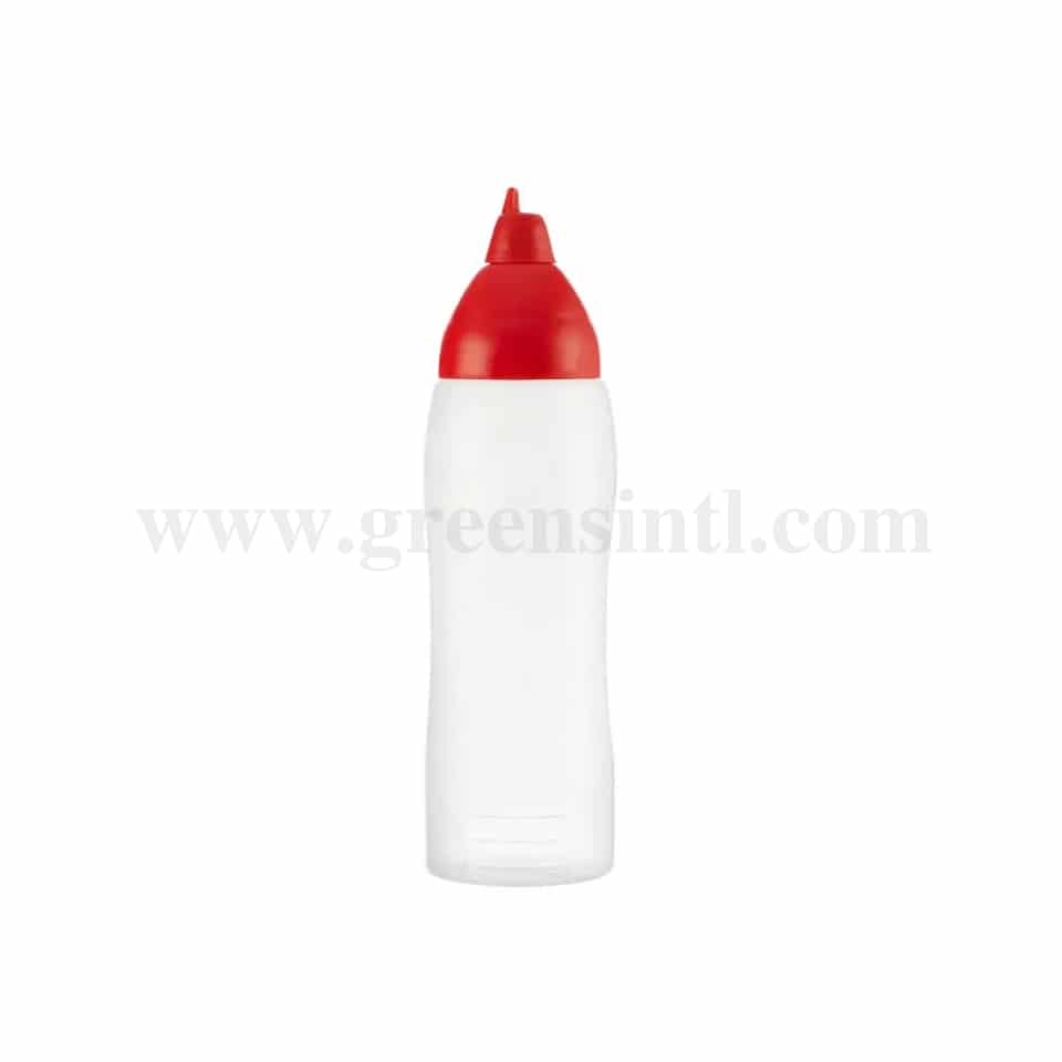 ARAVEN Non Drip Sauce Dispenser Red D75xh273 mm-75cl