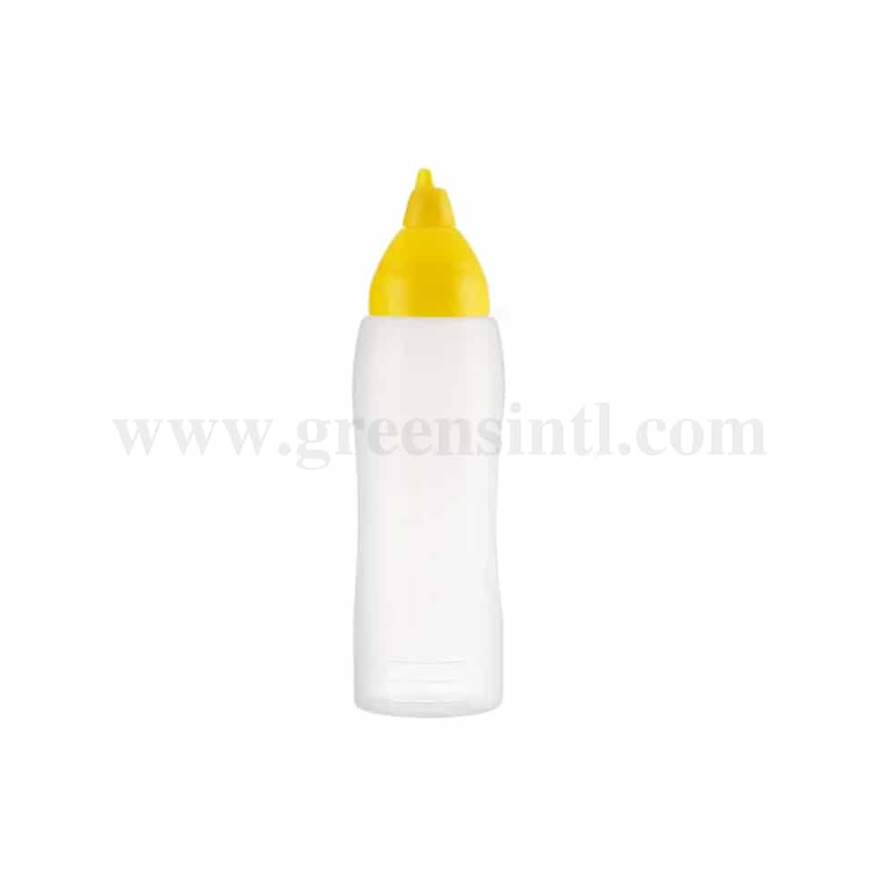 ARAVEN Non-Drip Sauce Dispenser Yellow D75xh273 mm - 75cl
