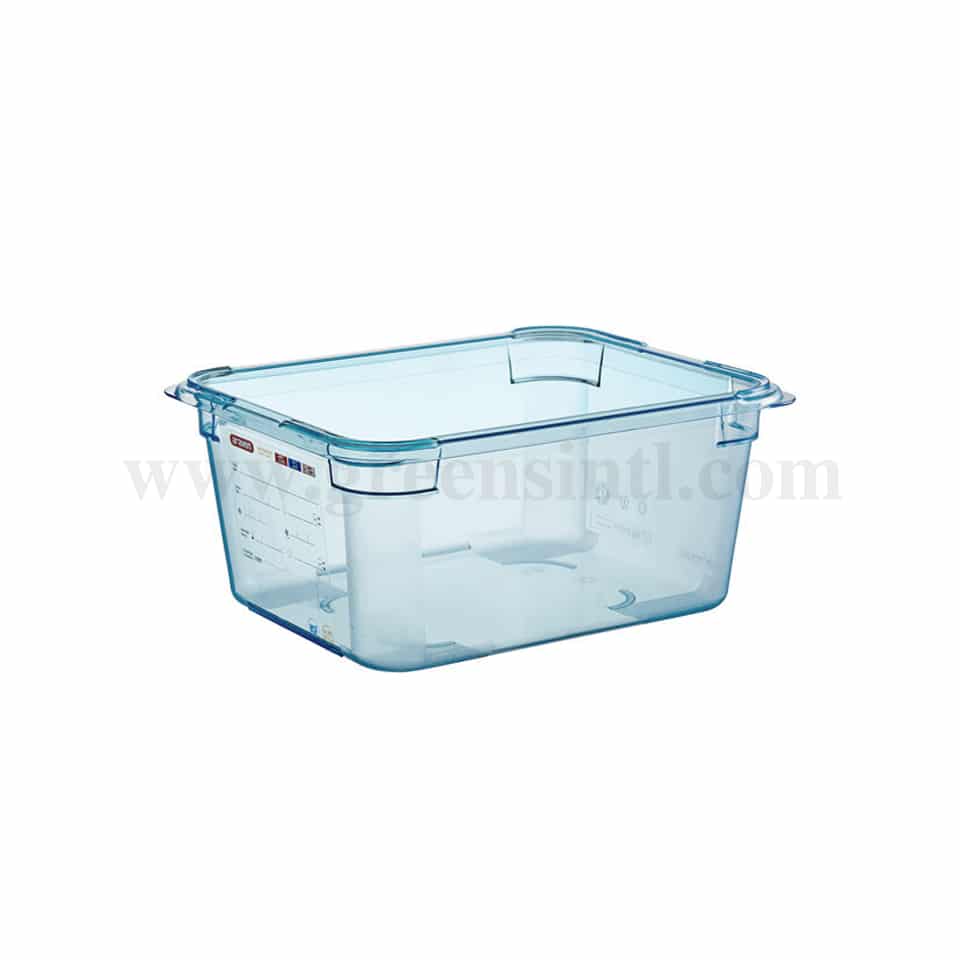 ARAVEN Gastronorm Food Pan BPA Free Blue GN 1/2 325x265xh150mm- 9L