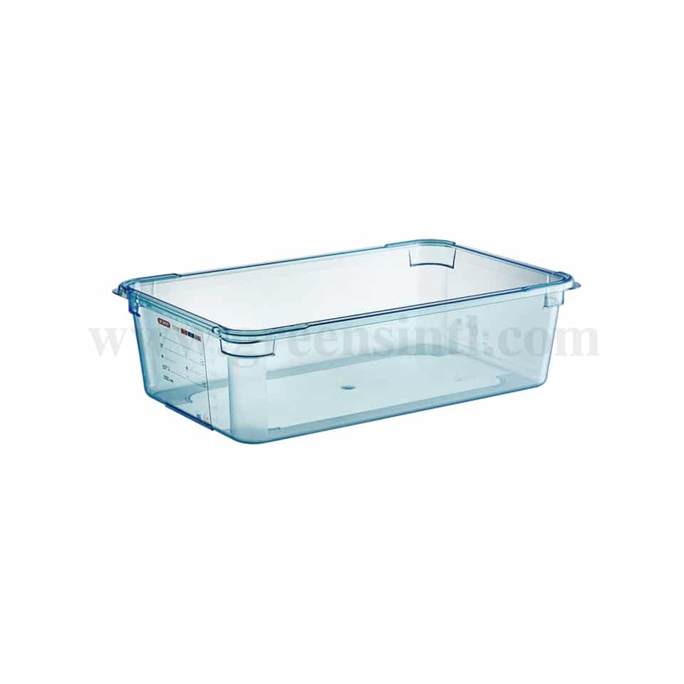 ARAVEN Gastronorm Food Pan Blue BPA Free GN 1/1 530x325xh150mm-19.6L