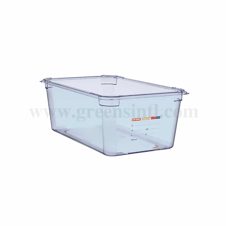 ARAVEN Gastronorm Food Pan BPA Free Blue GN 1/1 530x325xh200mm-26.1L