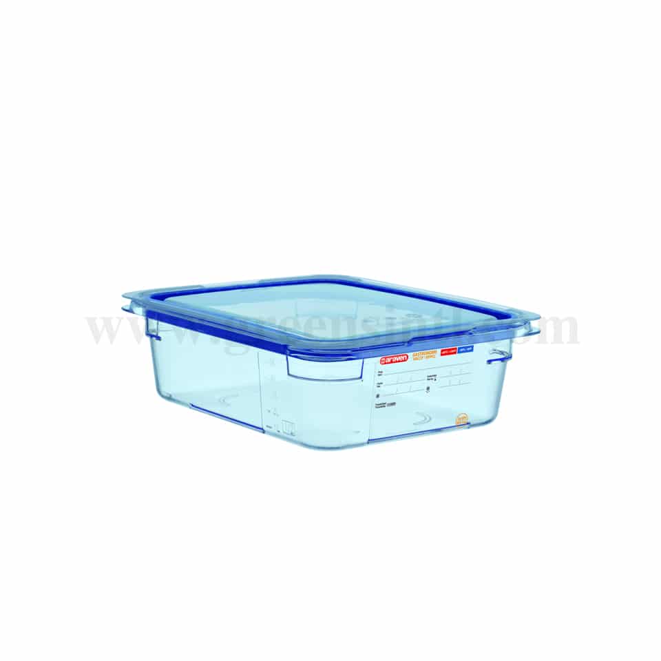 ARAVEN Airtight Container BPA Free GN 1/2 325x265xh100 mm-4.85 L
