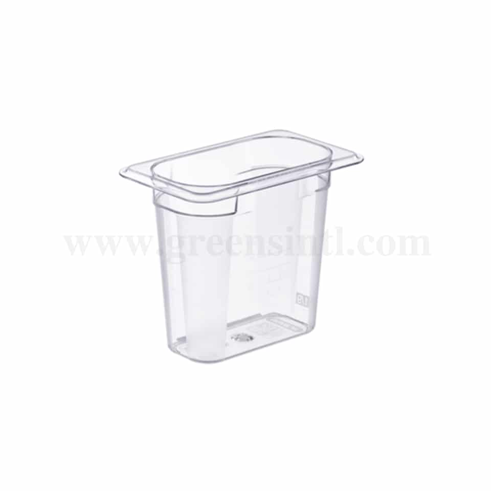 ARAVEN Food Box GN 1/9 176x108xh150mm-1.2 L