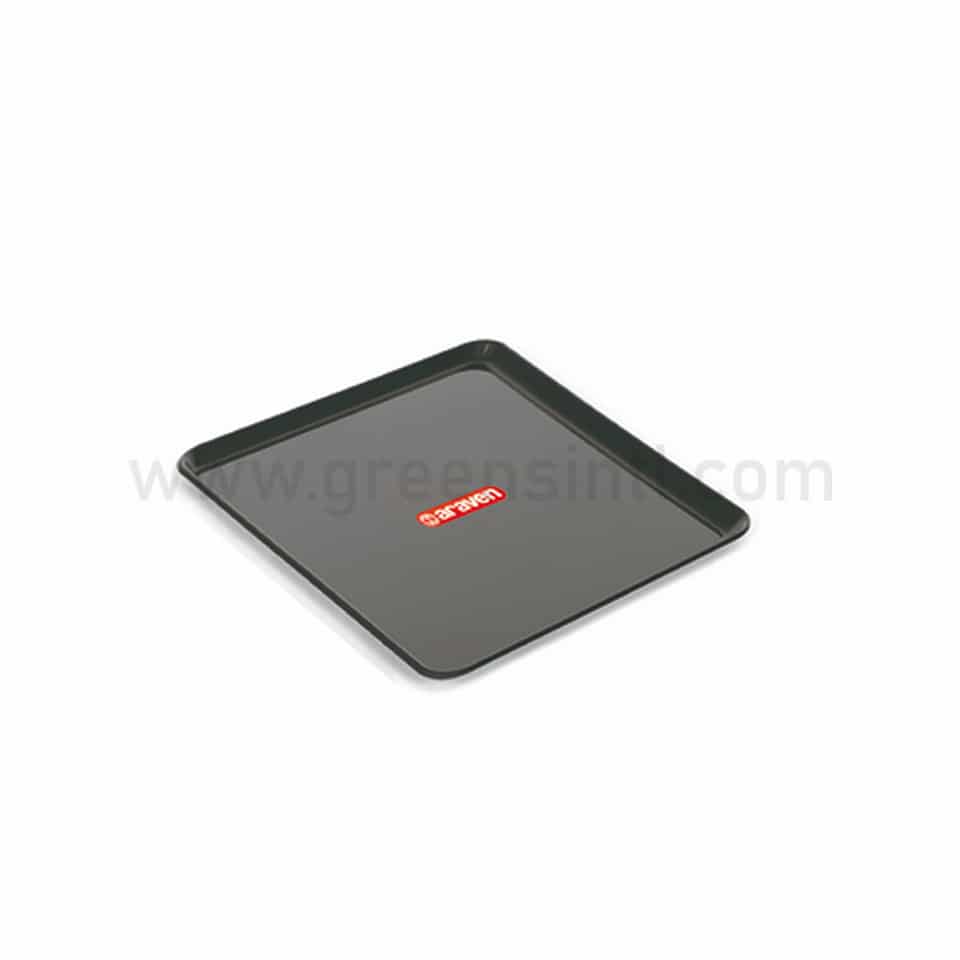 ARAVEN Flat Tray Black 200x150xh12mm