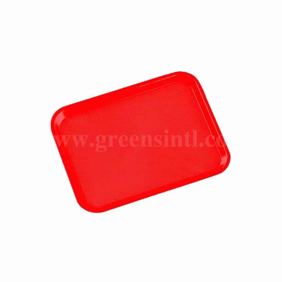 ARAVEN Fast Food Tray Red 416x305xh22mm