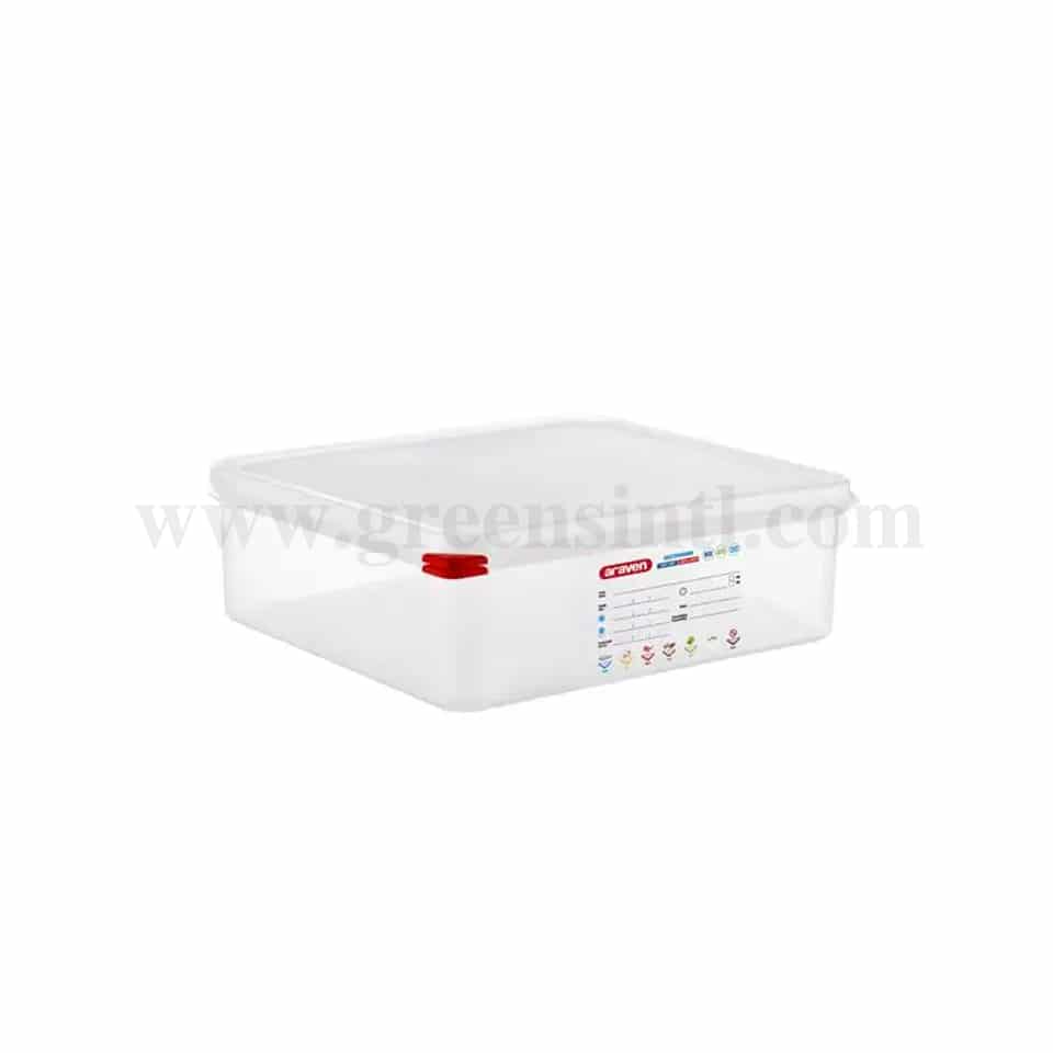 ARAVEN Airtight Food Containers GN 2/3 354x325xh100 mm-9 L