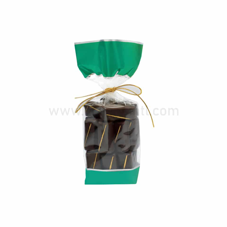 GREENS CHOICE Cellophane Bag Glaze Green 100 x 220mm-100 Pcs