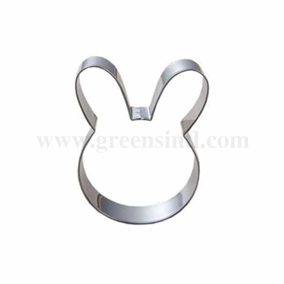 GREENS CHOICE Cookie Cutter Bunny Head 80x55mm