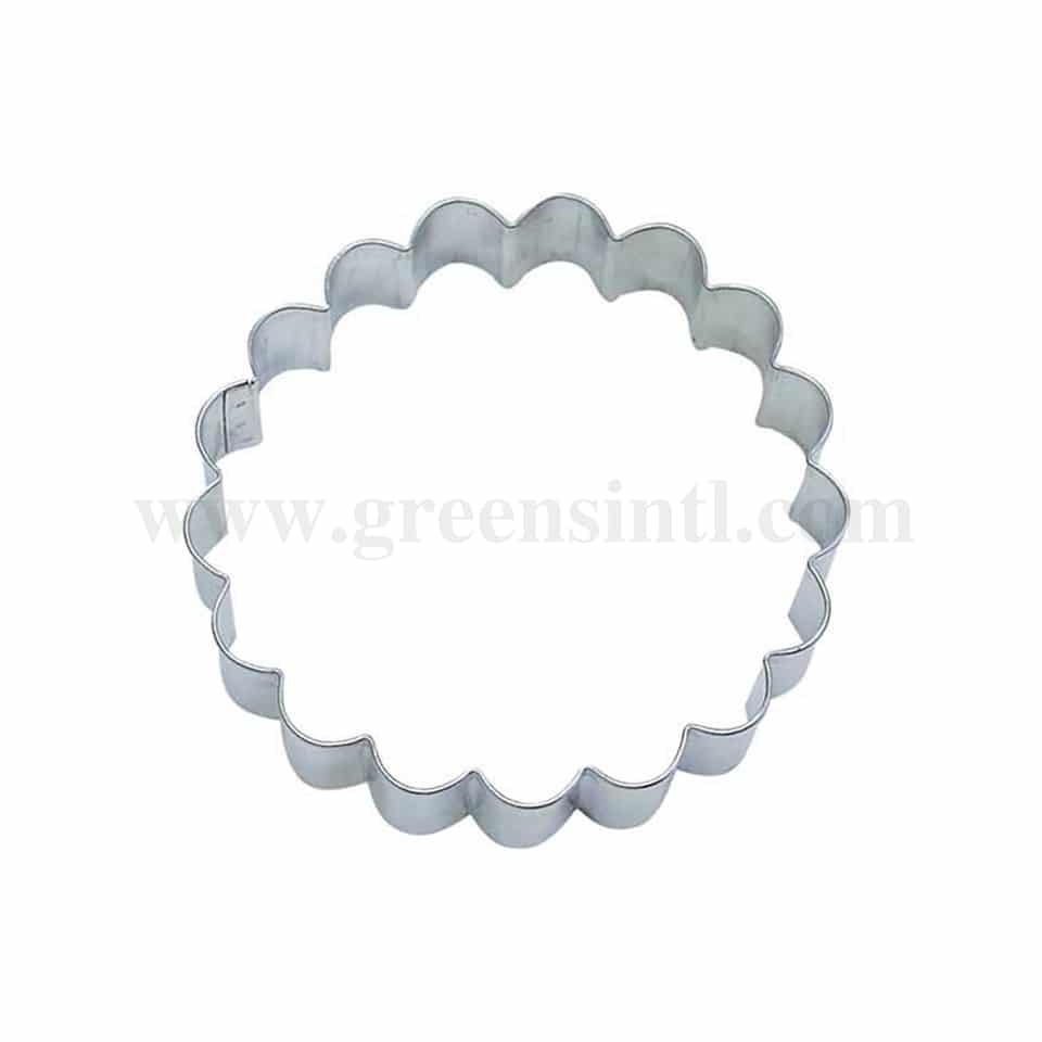 GREENS CHOICE Cookie Cutter Fluted Round 60 mm