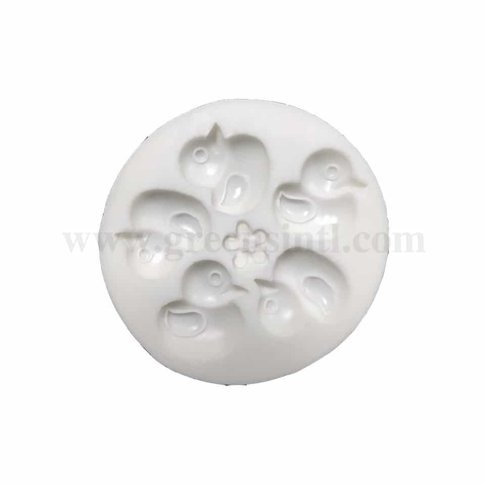 GREENS CHOICE Silicone Mould Duck 80x80mm