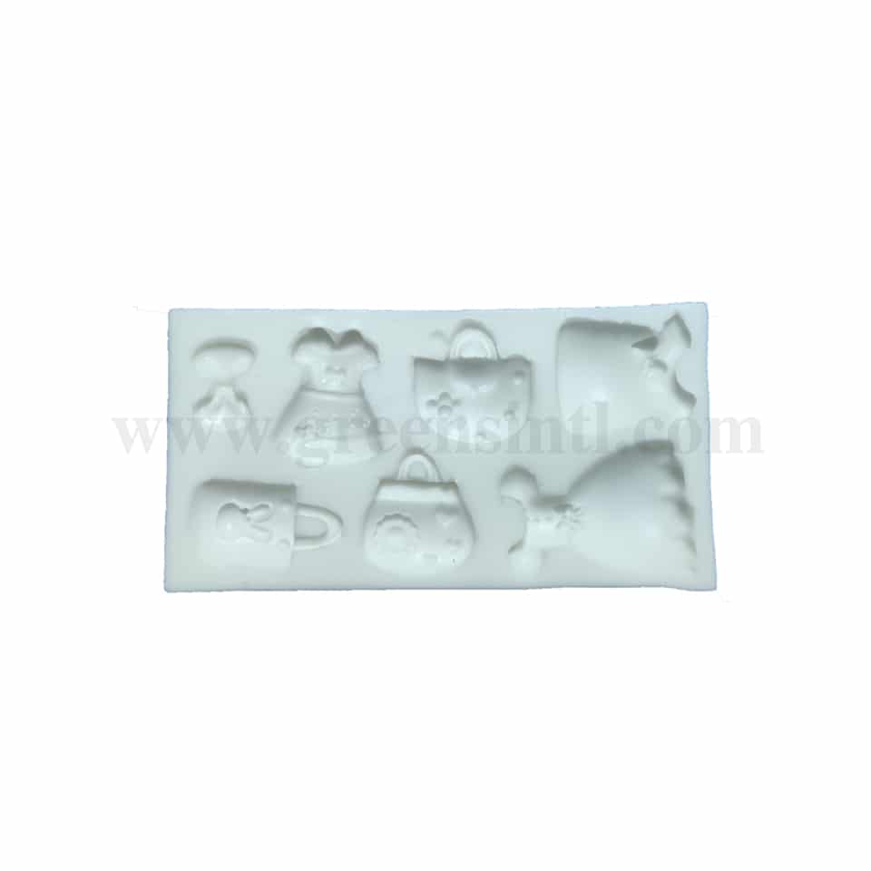 GREENS CHOICE Silicone Mould Dress 110x55mm