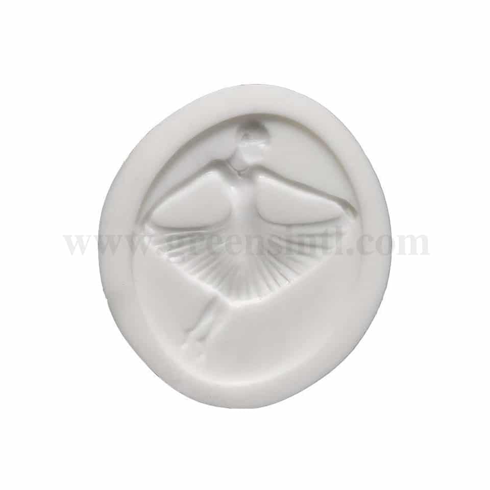 GREENS CHOICE Silicone Mould Dancing Girl 60x68x9mm