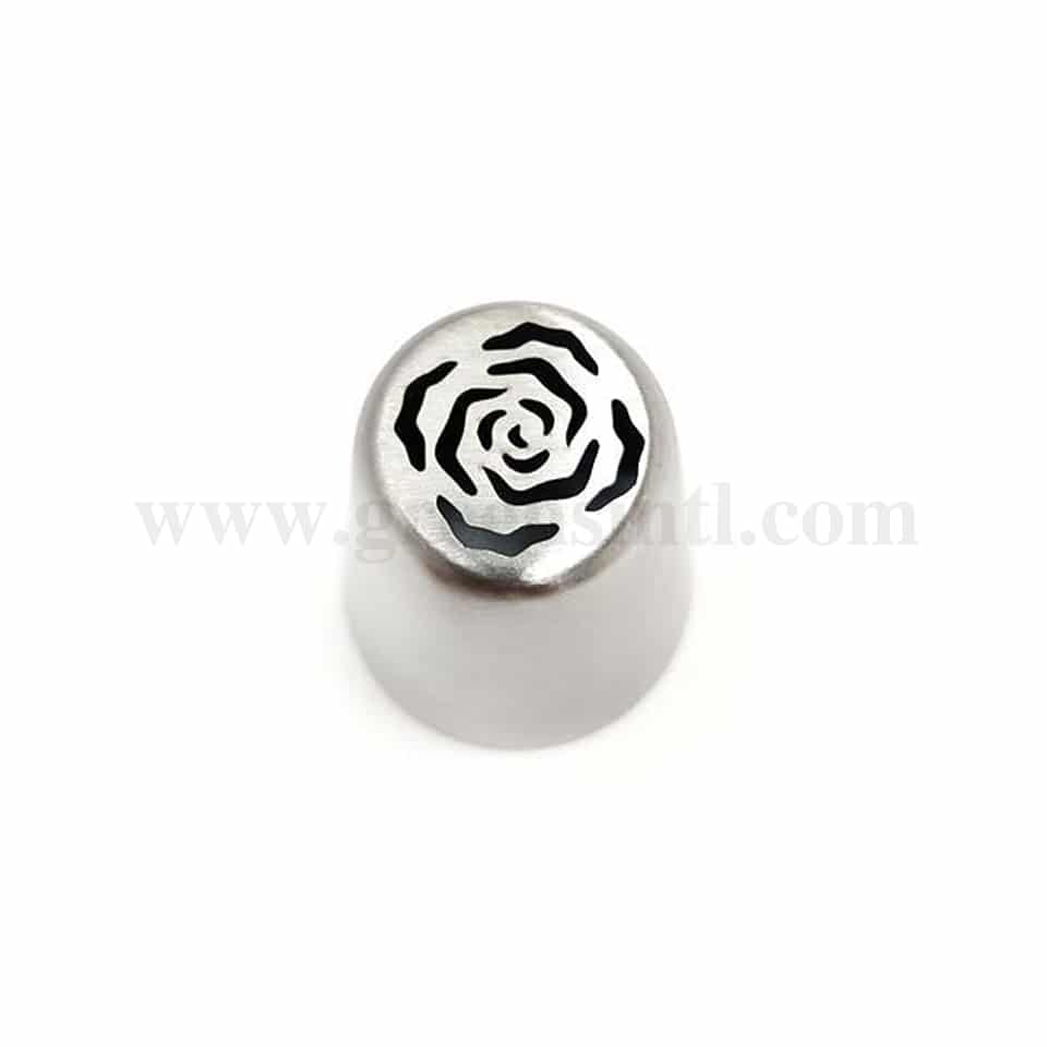 GREENS CHOICE Russian Tip Nozzle Rose Top D 24mm, Bottom D 35mm Height 42mm