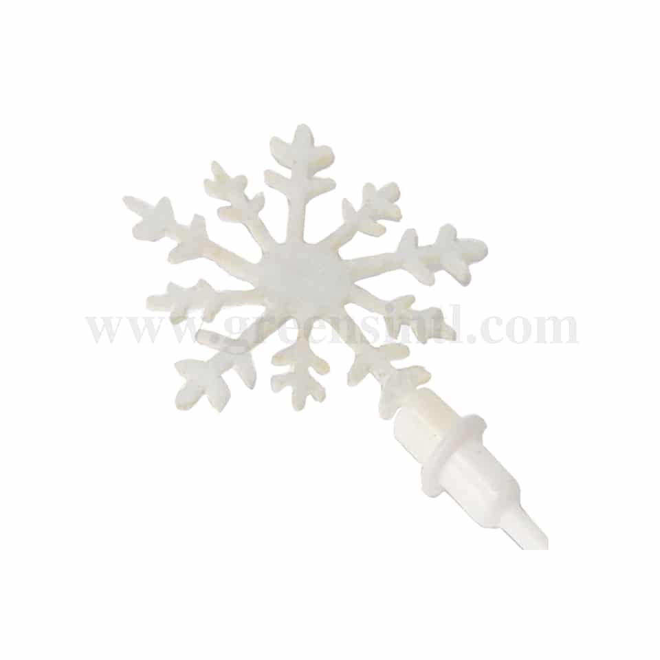 GREENS CHOICE Cake Topper- Snow Flake 5 mm-50 Pcs