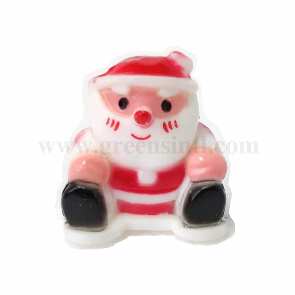 GREENS CHOICE Cake Topper- Santa Claus L 50 mm-100 Pcs