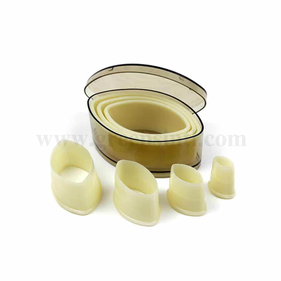 GREENS CHOICE Plain Oval Boat Cutter Set of 7