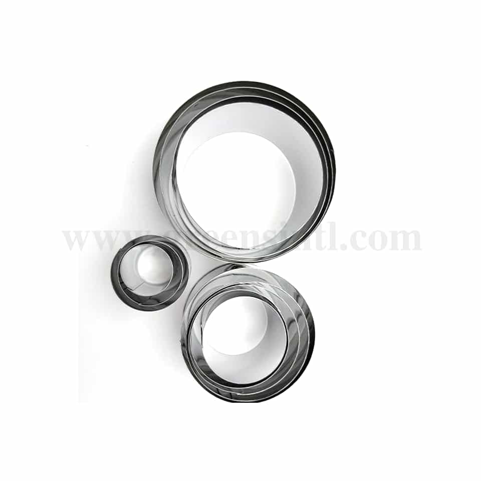 GREENS CHOICE Plain Round Cutter Set of 12