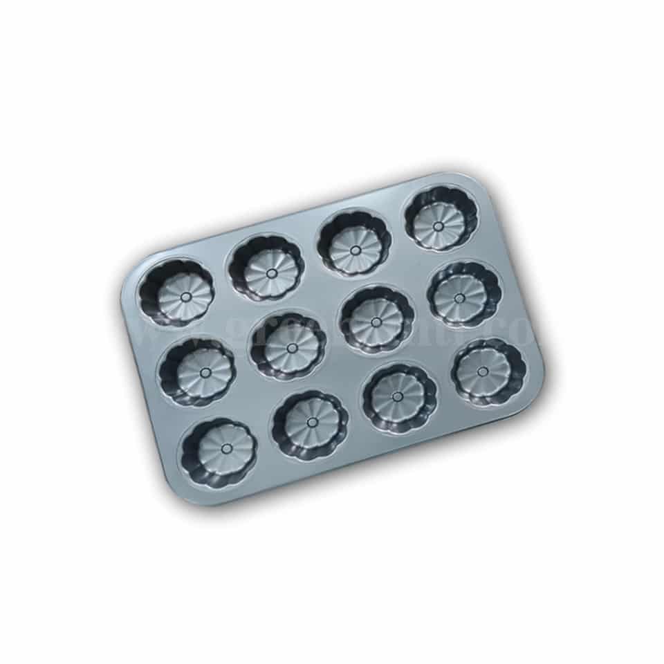 GREENS CHOICE 12 Cup Muffin pan 350x265x280 mm