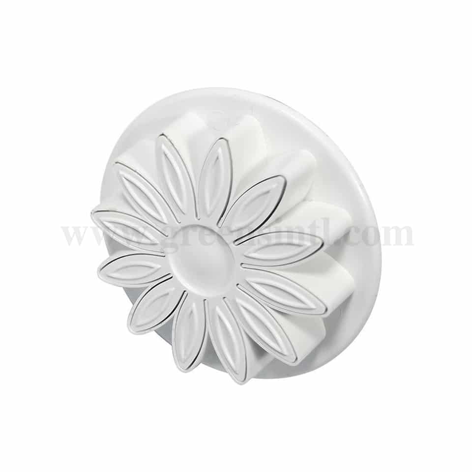 GREENS CHOICE Veined Sunflower Plunger Cutter 40 mm