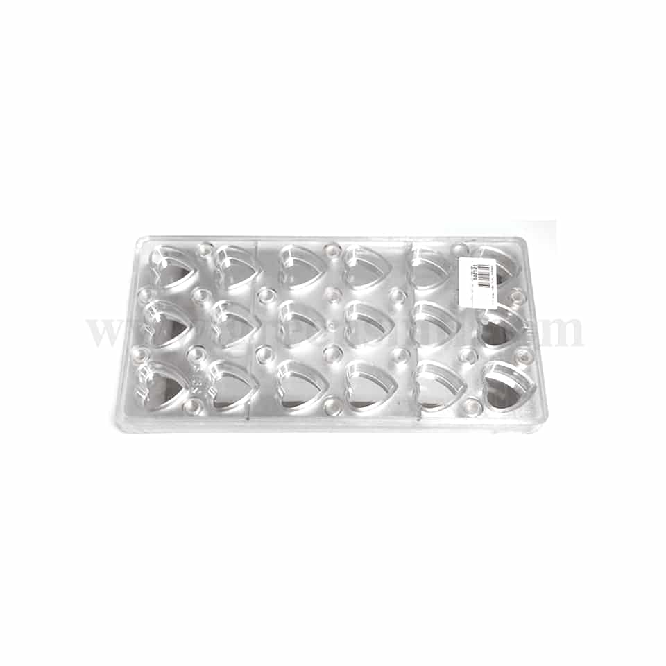 GREENS CHOICE  Magnetic Polycarbonate Chocolate Mould Heart 