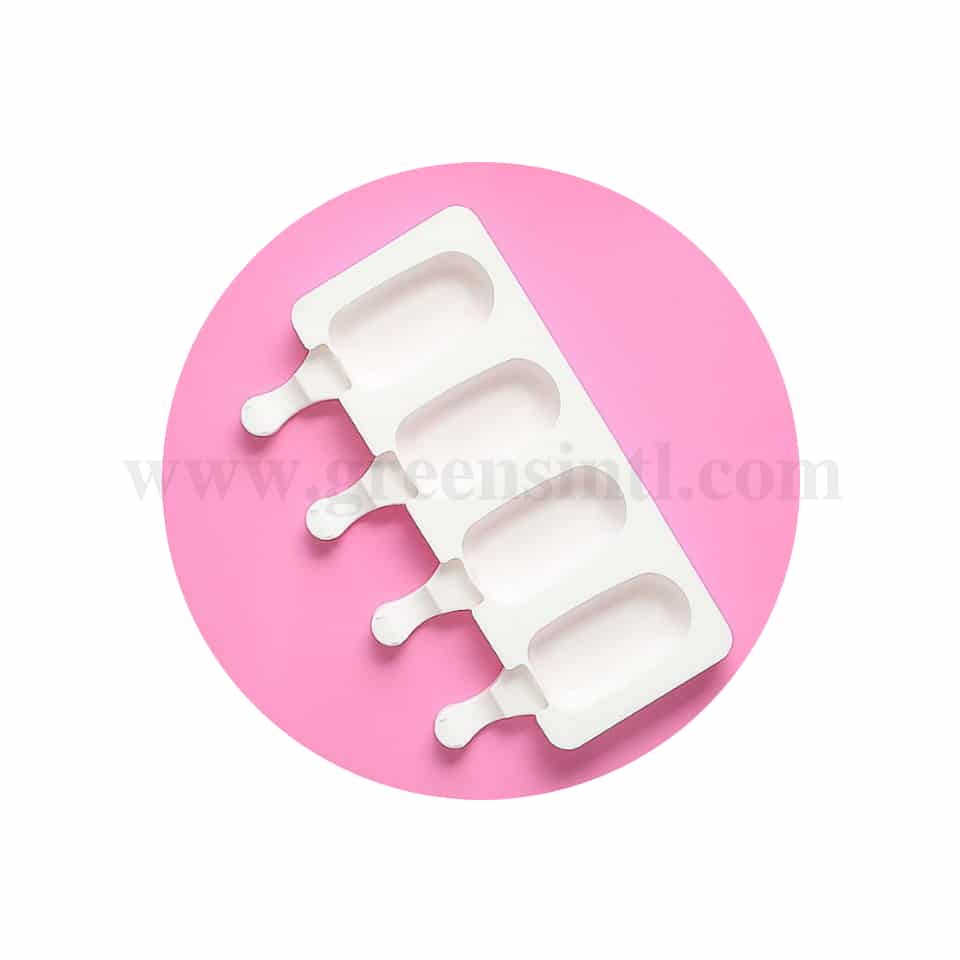 GREENS CHOICE Popsicle Silicone Mould 69x37x17mm -Prod 4 Pcs