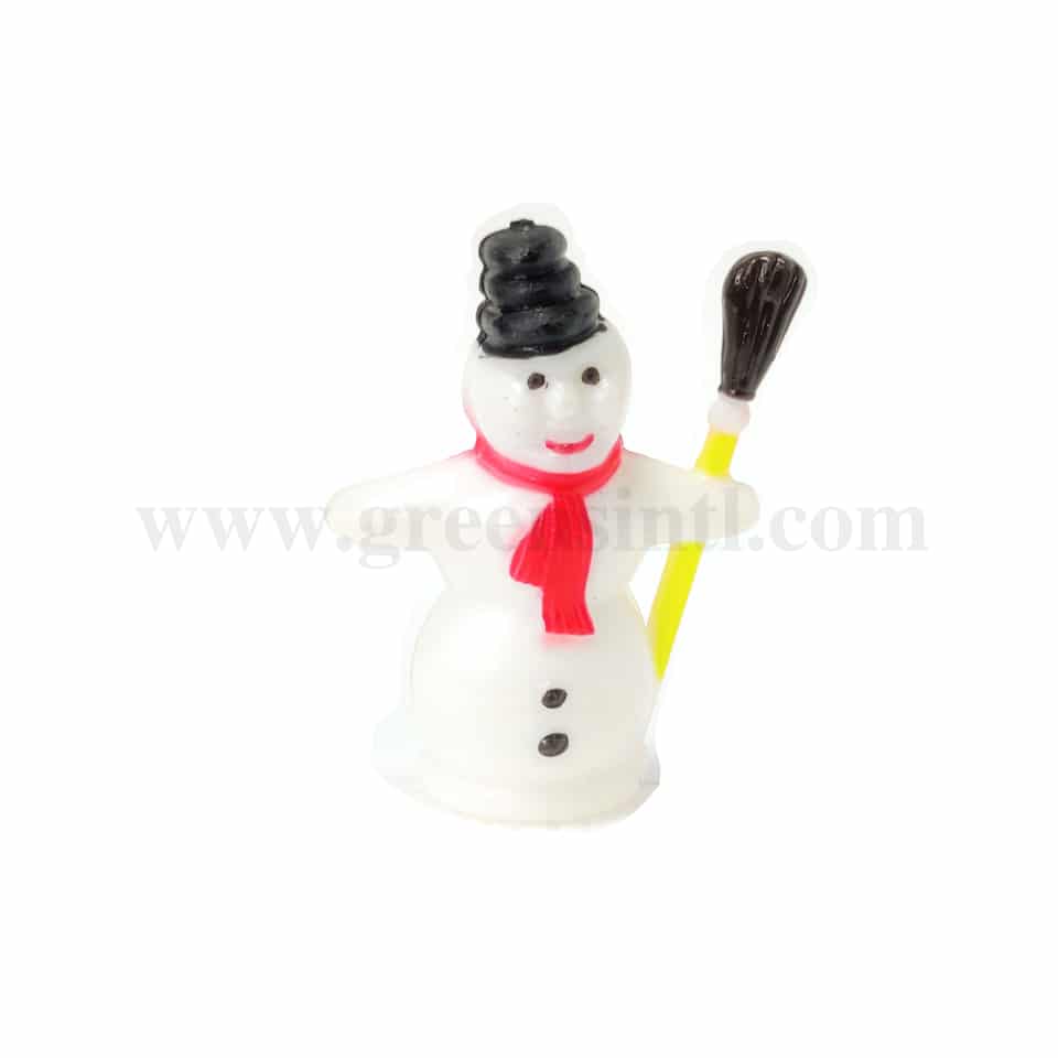 GREENS CHOICE Cake Topper- Snowman 39x88 mm-5 Pcs