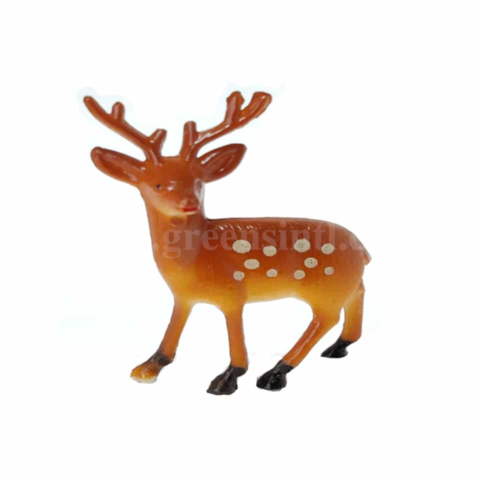 GREENS CHOICE Cake Topper-Deer 50x90 mm-5 Pcs