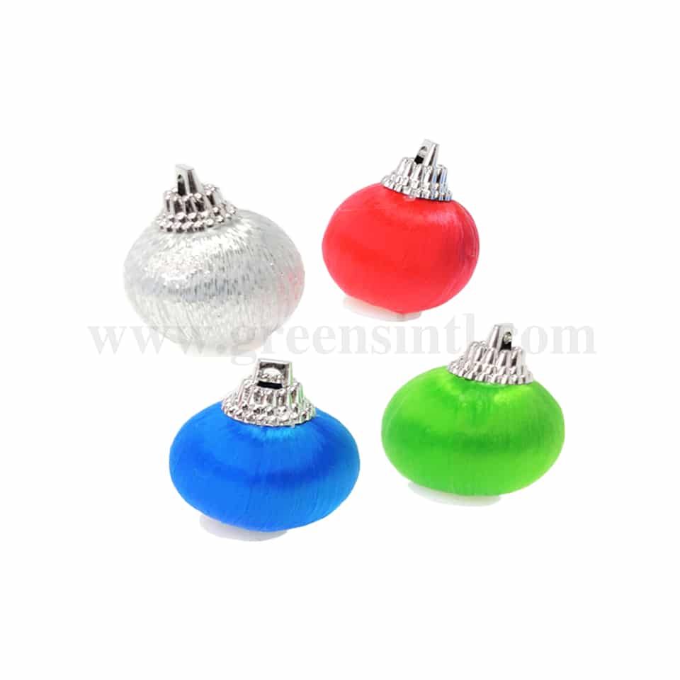 GREENS CHOICE Cake Topper- Christmas Baubles D 25 mm-5 Pcs