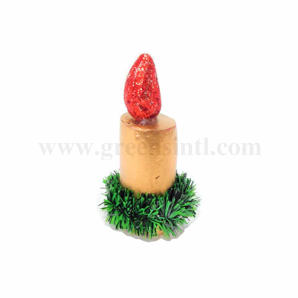 GREENS CHOICE Cake Topper- Candle-5 Pcs