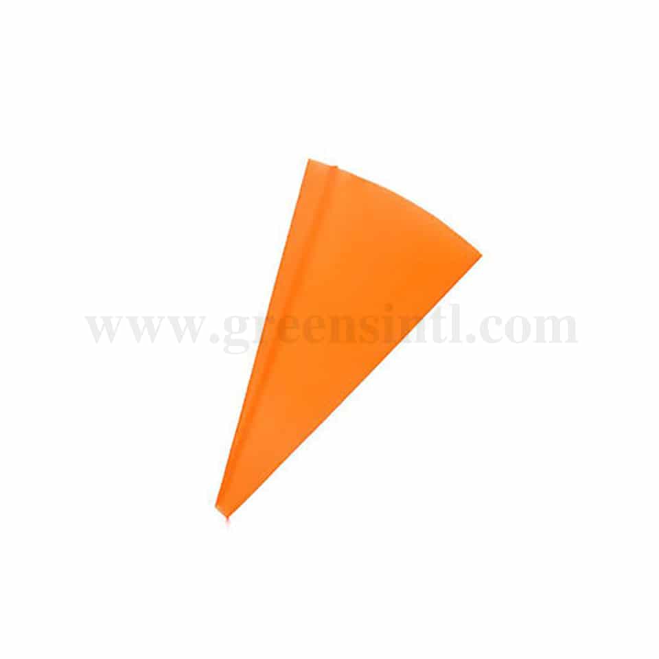 GREENS CHOICE Silicone Pastry Bags Orange 230x400 mm