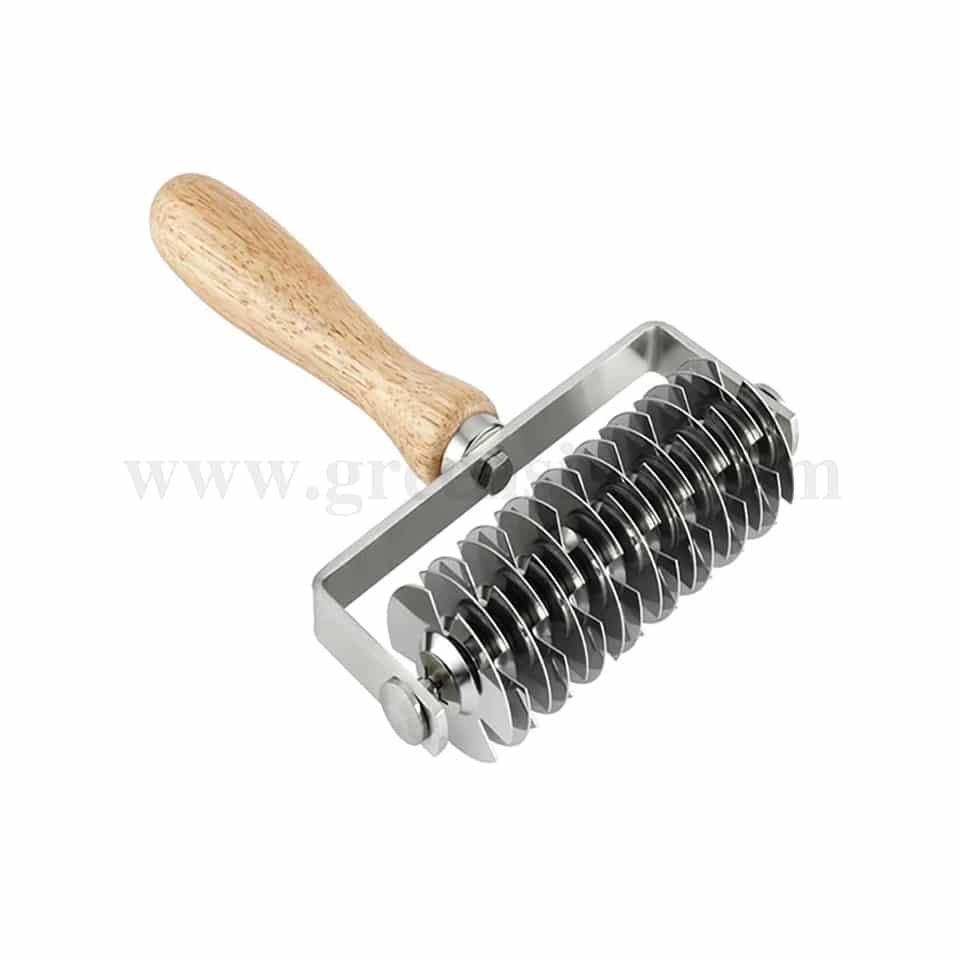 GREENS CHOICE Stainless Steel Lattice Cutting Roller 133x205x50mm