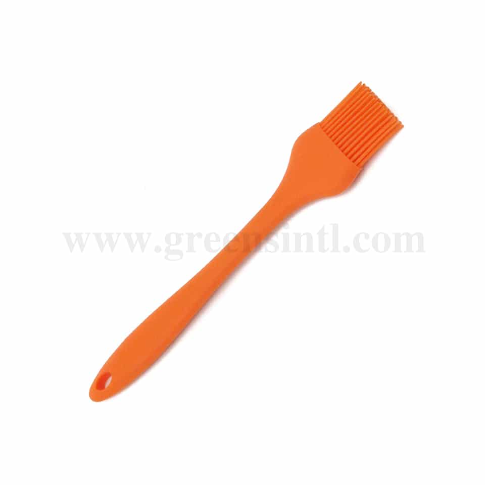 GREENS CHOICE Silcone Brush Orange 10 Inch