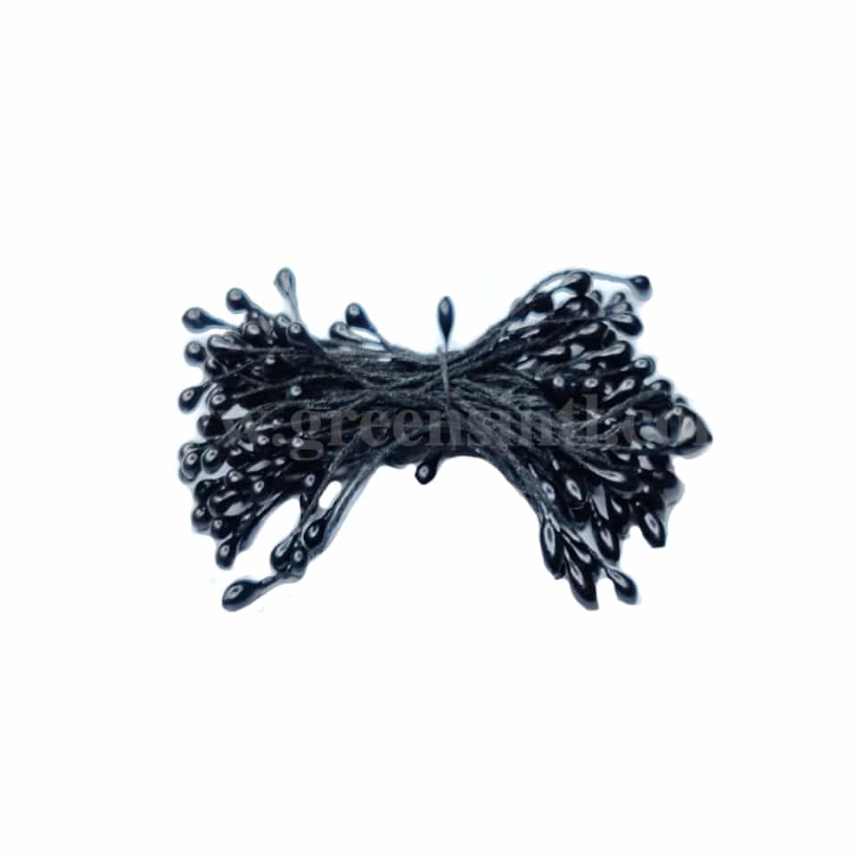 GREENS CHOICE Black Stamen 60 mm 50 Pcs
