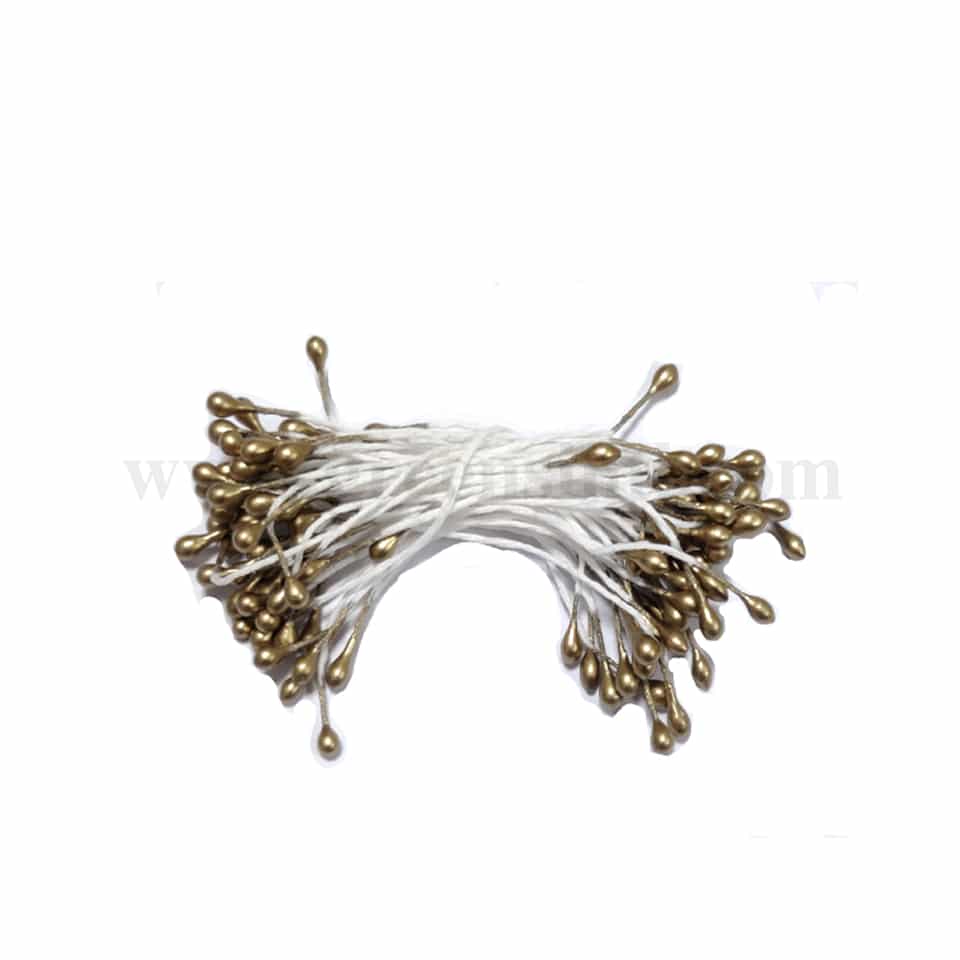 GREENS CHOICE Gold Stamen 60 mm 50 Pcs