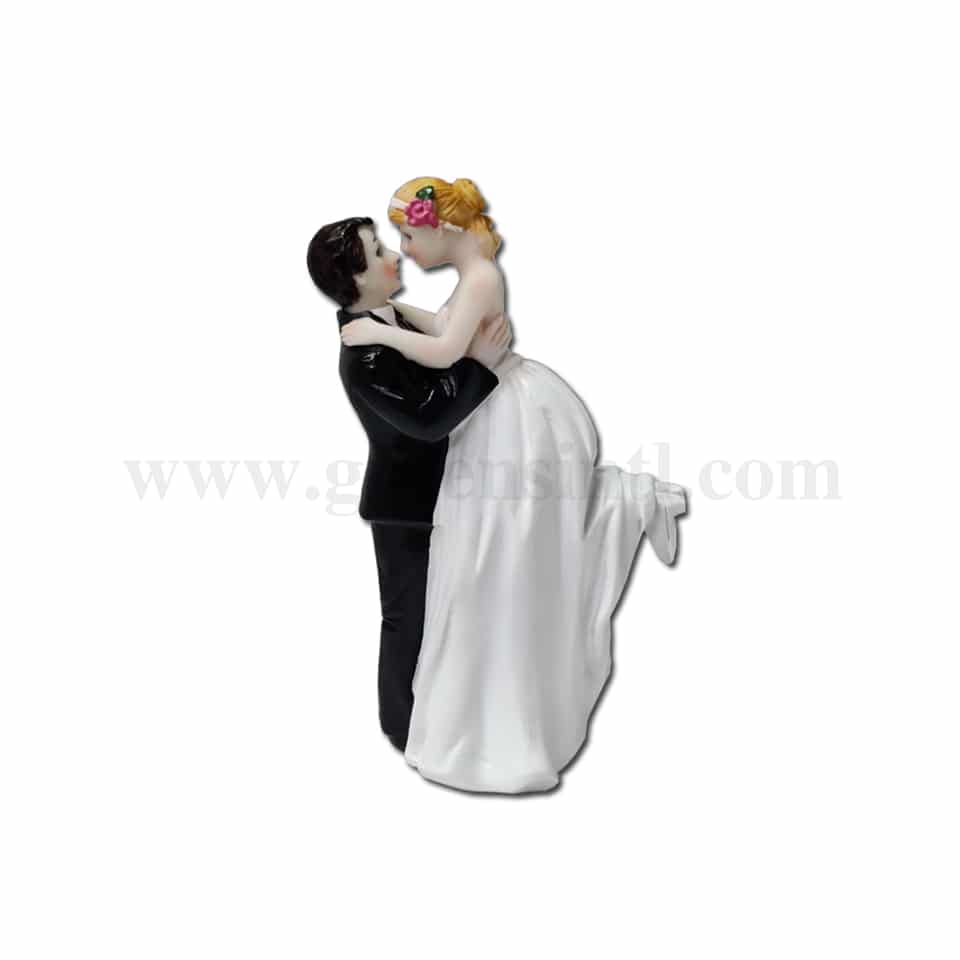GREENS CHOICE Bride & Groom Cake Topper 70x70x150 mm